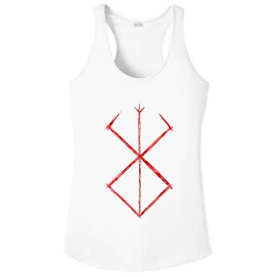 Rune Norse Mythology Warrior Symbol Berserker Ladies PosiCharge Competitor Racerback Tank
