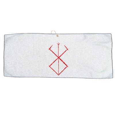 Rune Norse Mythology Warrior Symbol Berserker Large Microfiber Waffle Golf Towel
