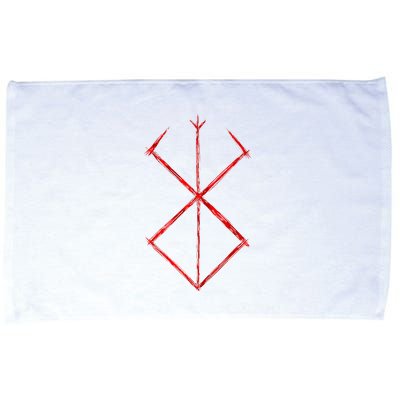 Rune Norse Mythology Warrior Symbol Berserker Microfiber Hand Towel