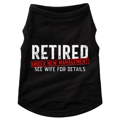 Retirement Not My Problem Anymore Doggie Tank