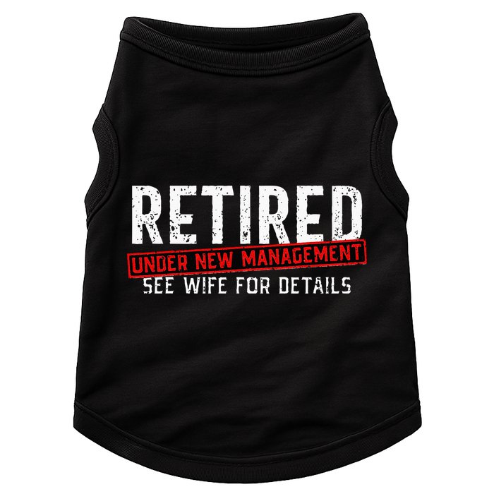 Retirement Not My Problem Anymore Doggie Tank