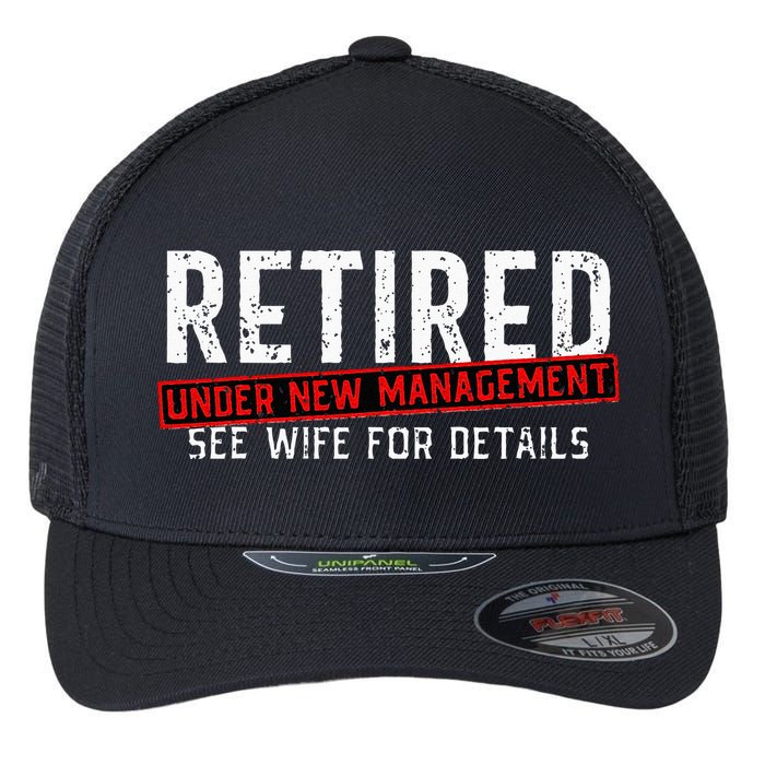 Retirement Not My Problem Anymore Flexfit Unipanel Trucker Cap