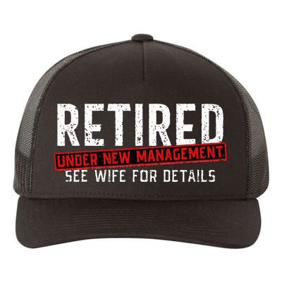 Retirement Not My Problem Anymore Yupoong Adult 5-Panel Trucker Hat