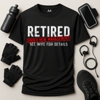 Retirement Not My Problem Anymore Performance Shirt