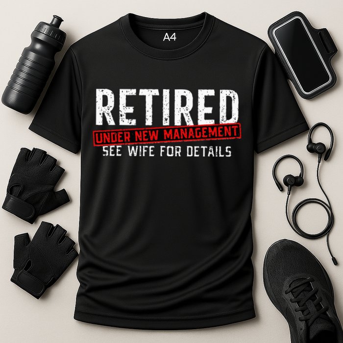 Retirement Not My Problem Anymore Performance Shirt
