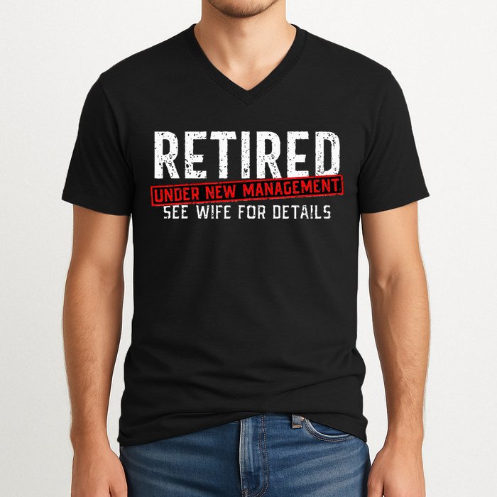 Retirement Not My Problem Anymore V-Neck T-Shirt