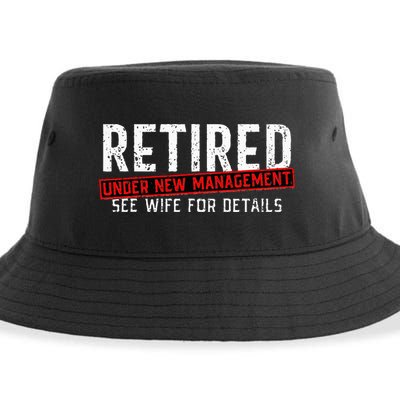 Retirement Not My Problem Anymore Sustainable Bucket Hat