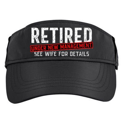 Retirement Not My Problem Anymore Adult Drive Performance Visor