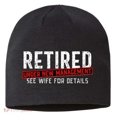 Retirement Not My Problem Anymore Sustainable Beanie