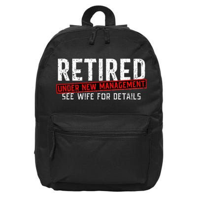 Retirement Not My Problem Anymore 16 in Basic Backpack