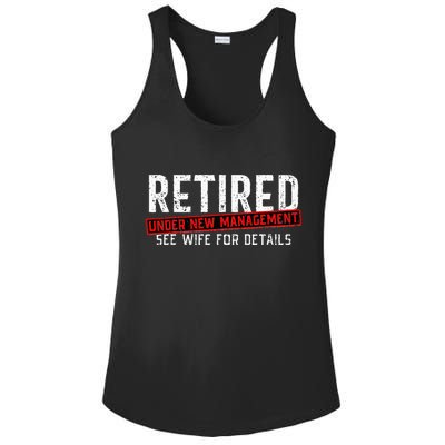 Retirement Not My Problem Anymore Ladies PosiCharge Competitor Racerback Tank