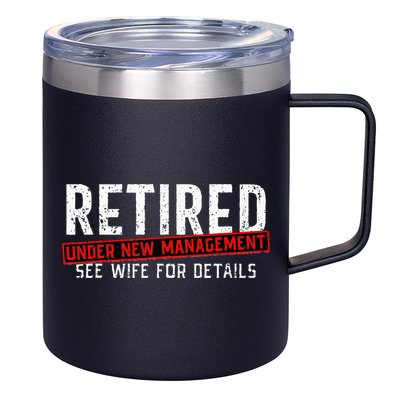 Retirement Not My Problem Anymore 12oz Stainless Steel Coffee Mug