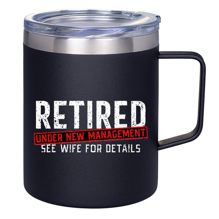 Retirement Not My Problem Anymore 12oz Stainless Steel Coffee Mug