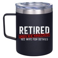 Retirement Not My Problem Anymore 12oz Stainless Steel Coffee Mug