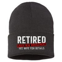 Retirement Not My Problem Anymore Sustainable Knit Beanie