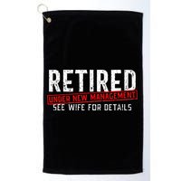 Retirement Not My Problem Anymore Golf Towel