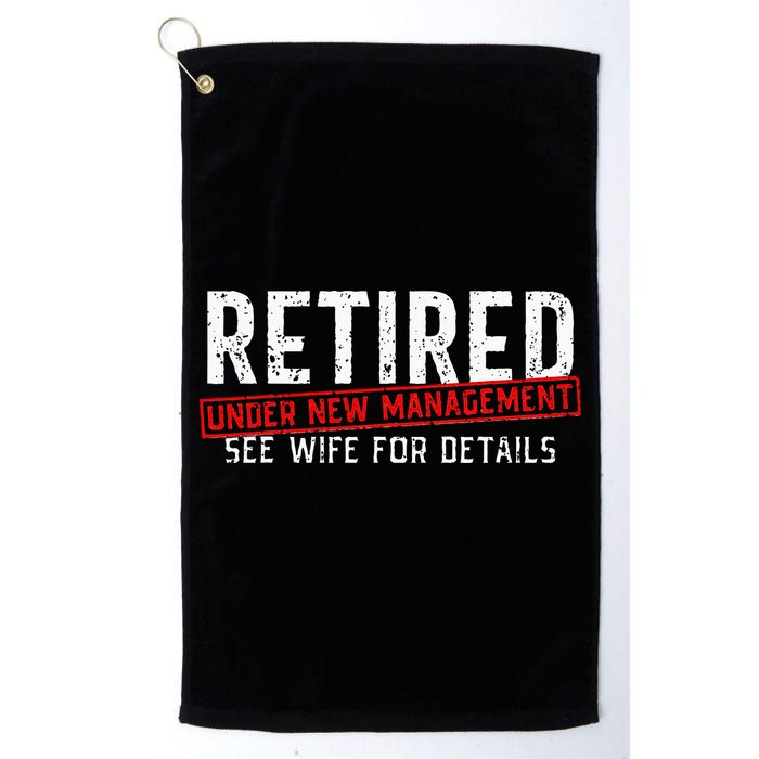 Retirement Not My Problem Anymore Golf Towel