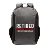 Retirement Not My Problem Anymore Vector Backpack