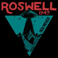 Roswell New Mexico 1947 Ufo Beam Flying Saucer Abduction Drawstring Bag