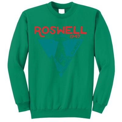 Roswell New Mexico 1947 Ufo Beam Flying Saucer Abduction Sweatshirt