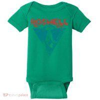 Roswell New Mexico 1947 Ufo Beam Flying Saucer Abduction Baby Bodysuit