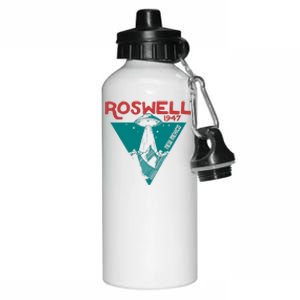 Roswell New Mexico 1947 Ufo Beam Flying Saucer Abduction Aluminum Water Bottle