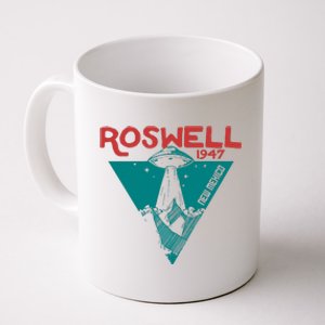 Roswell New Mexico 1947 Ufo Beam Flying Saucer Abduction Coffee Mug