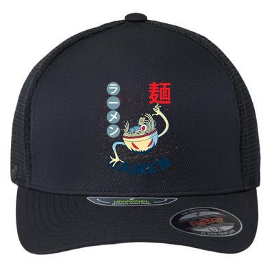Ramen Noodles Monster Bowl Flexfit Unipanel Trucker Cap
