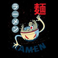 Ramen Noodles Monster Bowl Impact Tech Backpack