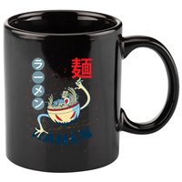 Ramen Noodles Monster Bowl 11oz C Handle Ceramic Mug