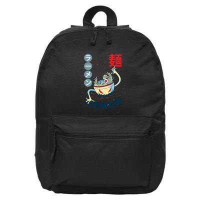 Ramen Noodles Monster Bowl 16 in Basic Backpack