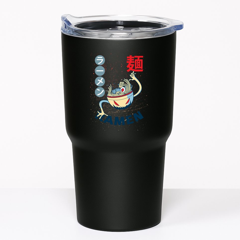 Ramen Noodles Monster Bowl Tumbler