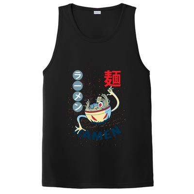 Ramen Noodles Monster Bowl PosiCharge Competitor Tank