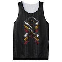 Retro Nunchucks Martial Arts  Mesh Reversible Basketball Jersey Tank