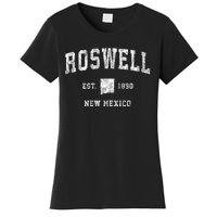 Roswell New Mexico Nm Vintage Athletic Sports Women's T-Shirt