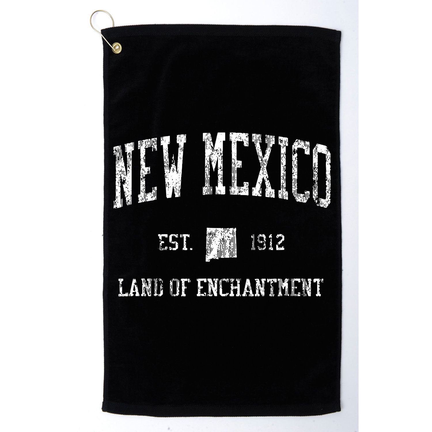 Retro New Mexico Nm T Vintage Sports Design Golf Towel