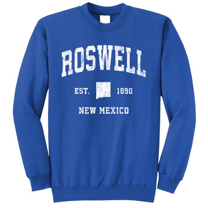 Roswell New Mexico Nm Vintage Athletic Sports Design Gift Sweatshirt