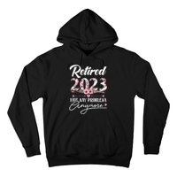 Retired  Not My Problem Anymore Funny Retirement Gifts Hoodie