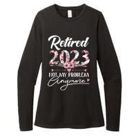 Retired  Not My Problem Anymore Funny Retirement Gifts Womens CVC Long Sleeve Shirt