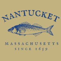 Retro Nantucket Massachusetts Fishing Cooling Performance Crew T-Shirt