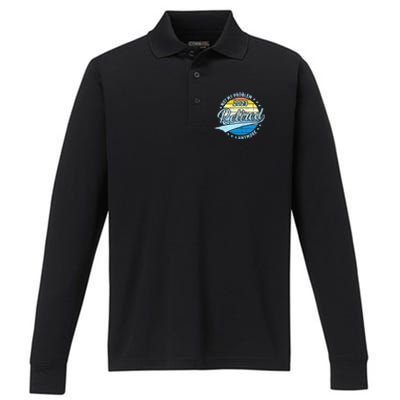 Retirement - Not My Problem Anymore Performance Long Sleeve Polo