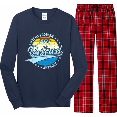 Retirement - Not My Problem Anymore Long Sleeve Pajama Set