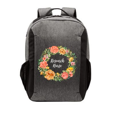 Rn Nursing Medical Professional Floral Research Nurse Great Gift Vector Backpack