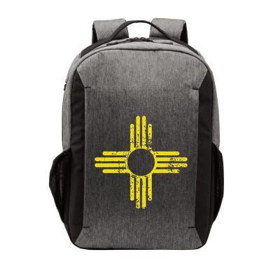 Retro New Mexico Zia Sun Symbol Apparel Yellow Zia Sun Alone Vector Backpack
