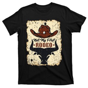 retro not my first rodeo  rodeo western country cowboy  T-Shirt