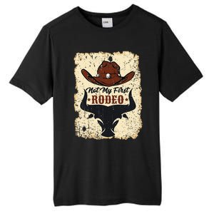 retro not my first rodeo  rodeo western country cowboy  Tall Fusion ChromaSoft Performance T-Shirt