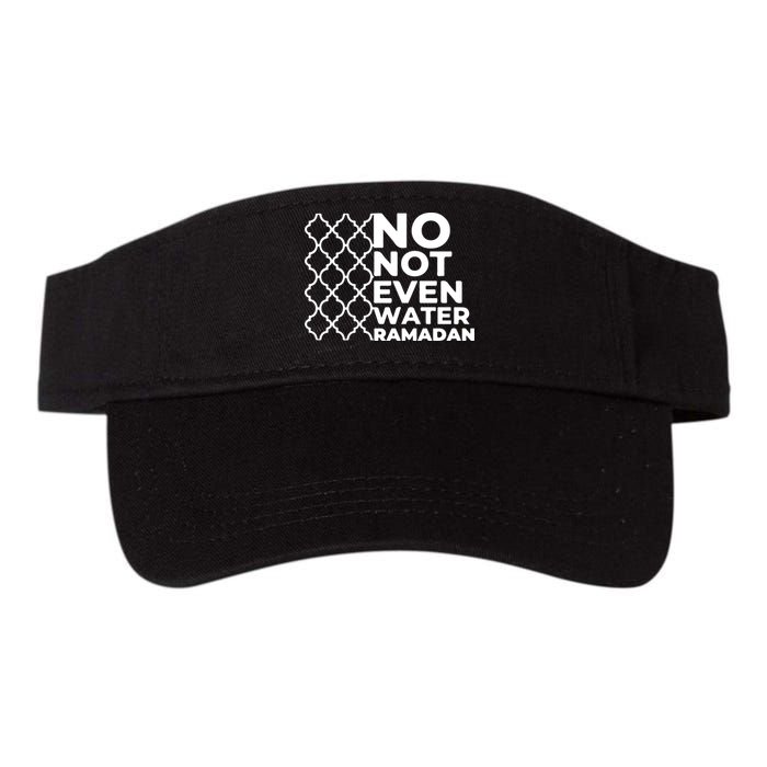 Ramadan No Not Even Water Gift For Ramadan Mubarak Visor