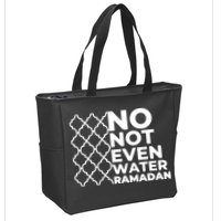 Ramadan No Not Even Water Gift For Ramadan Mubarak Zip Tote Bag