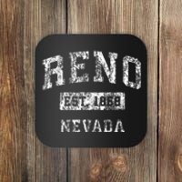 Reno Nevada Nv Vintage Established Sports Coaster