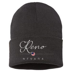 Reno Nevada NV On Reno Sustainable Knit Beanie